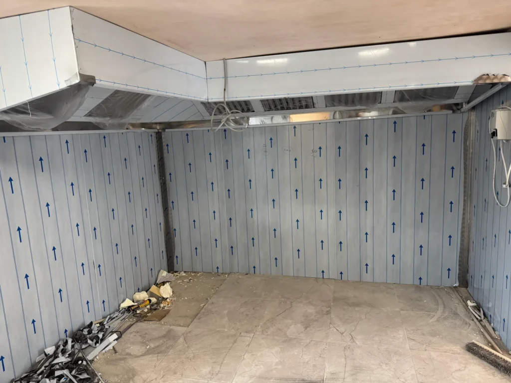 commercial kitchen canopy installation UK