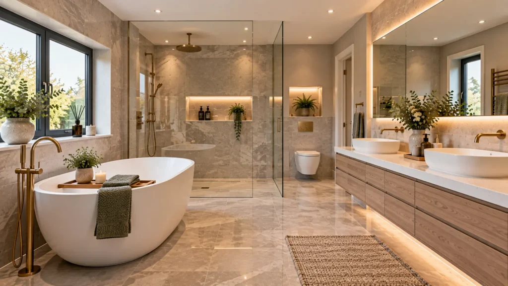 luxury bathroom Buckinghamshire